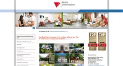 Desktop Screenshot of bezirkskrankenhaus-lohr.de
